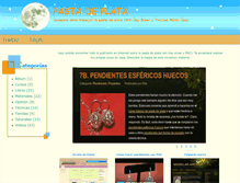 Tablet Screenshot of pastadeplata.com